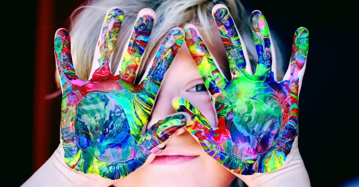Kunst voor kleintjes: creatieve workshops en activiteiten.
